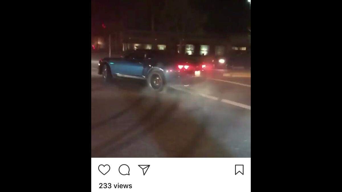 Intentionally reckless driving and "sideshows" are on the rise, Fresno police said. On Easter Sunday, a Chevy Camaro made doughnuts at the intersection of Palm and Alluvial avenues in north Fresno despite other cars being around, according to an Instagram post.