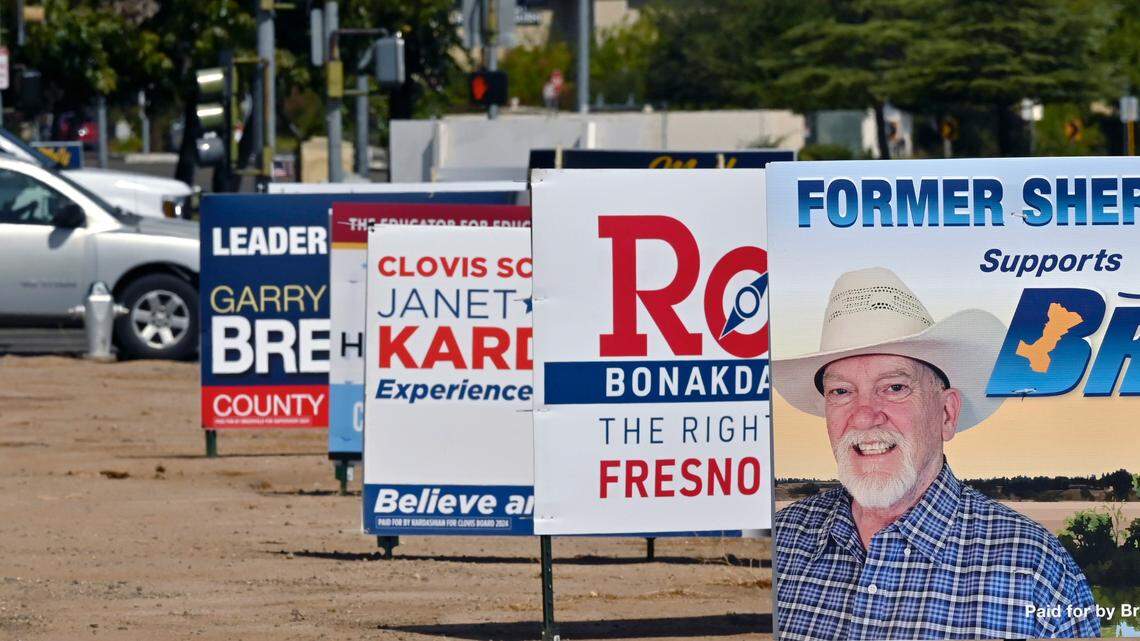 Can my neighbor put up offensive campaign signs on their property? What California law says