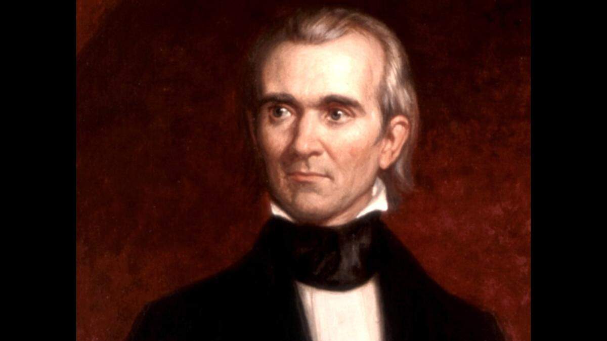 James K. Polk, America’s 11th president.