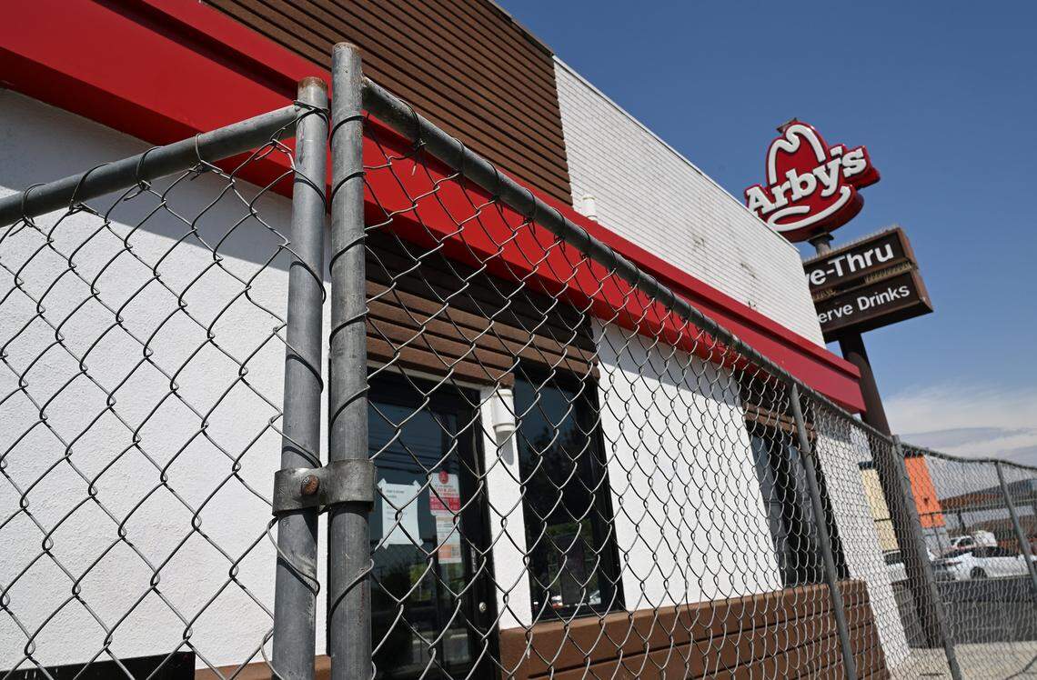 This closure leaves only one Arby's left in Fresno. Photographed Tuesday, Sept. 2, 2025 in Fresno.