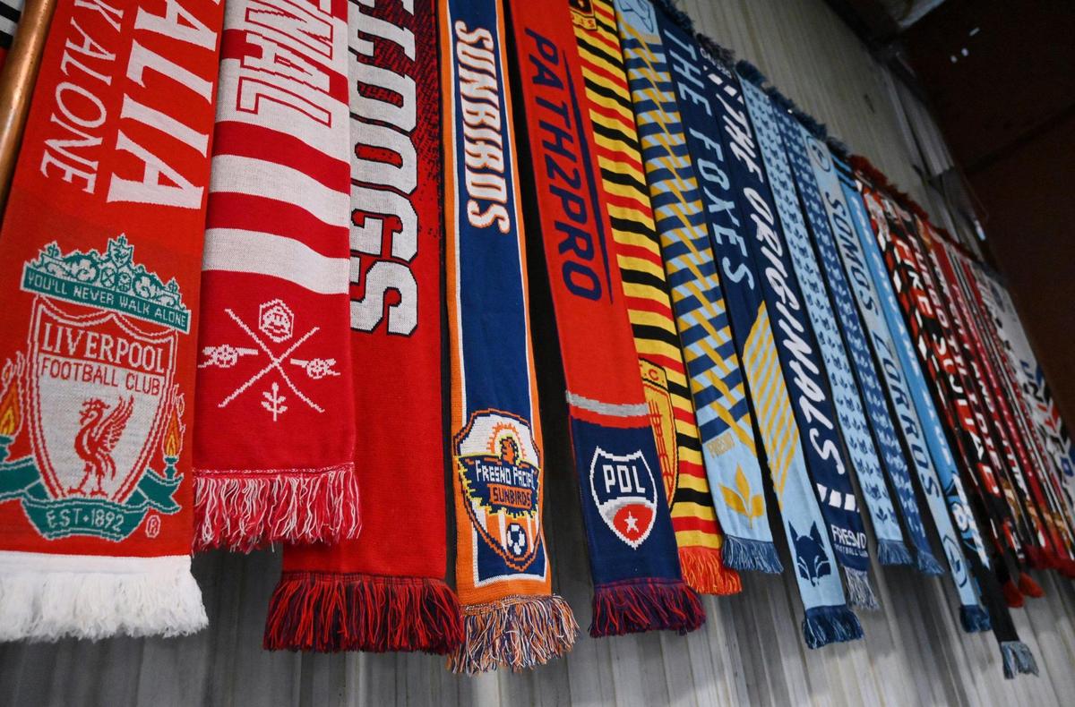 Jeremy Schultz, owner of Soccer City where a craft brewery is matched with an indoor soccer facility, offers a tour on Wednesday, Sept. 14, 2022 in Visalia.