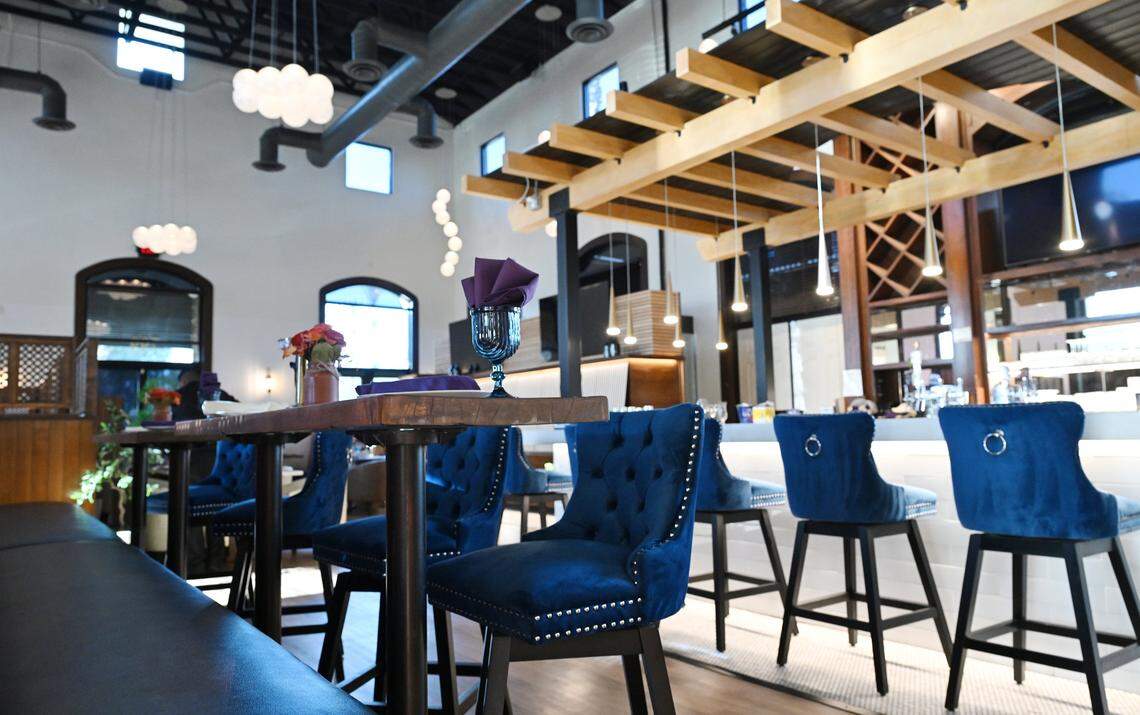 The Yellow Chilli has just opened on North Palm Avenue, bringing modern Indian food with an elegant decor to Fresno. Photographed Wednesday Jan. 7, 2026.