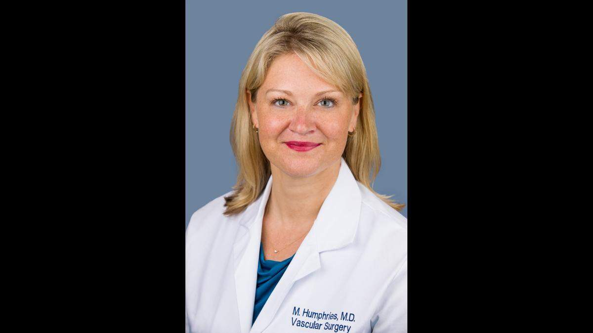Vascular surgeon Misty Humphries.