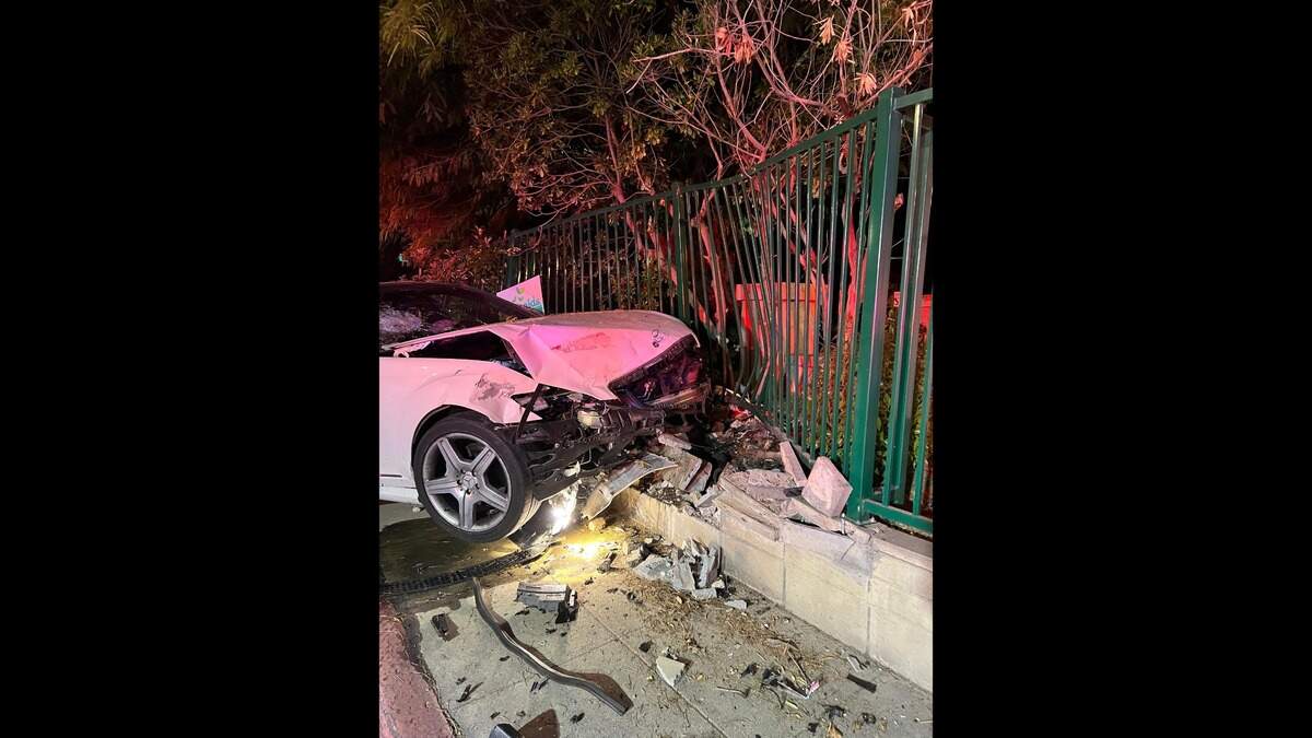 Councilmember Annalisa Perea on Wednesday, June 28, 2023, provided photos of recent Fresno crashes at the intersection of Clinton and Van Ness avenues.