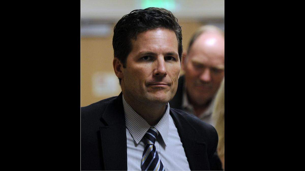 Fresno attorney Jeffrey Bohn, shown here during a 2013 court hearing, has been disbarred by the California Supreme Court.