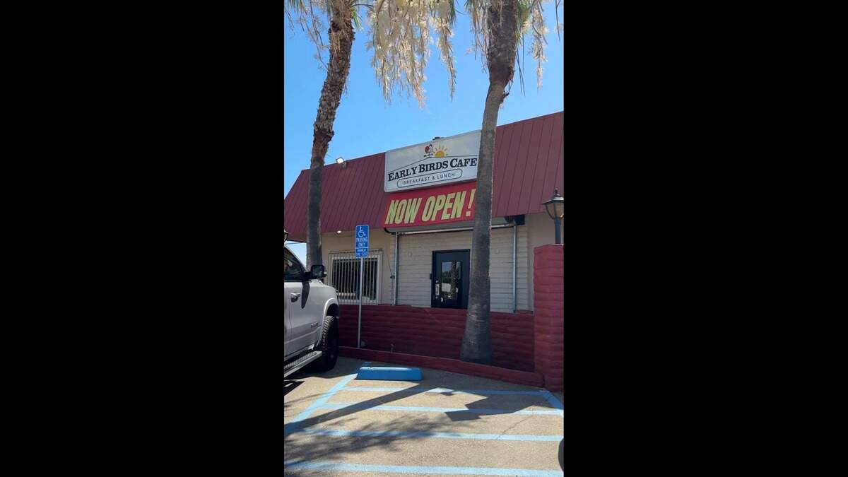 Early Birds Cafe opened recently near First Street and Olive Avenue.