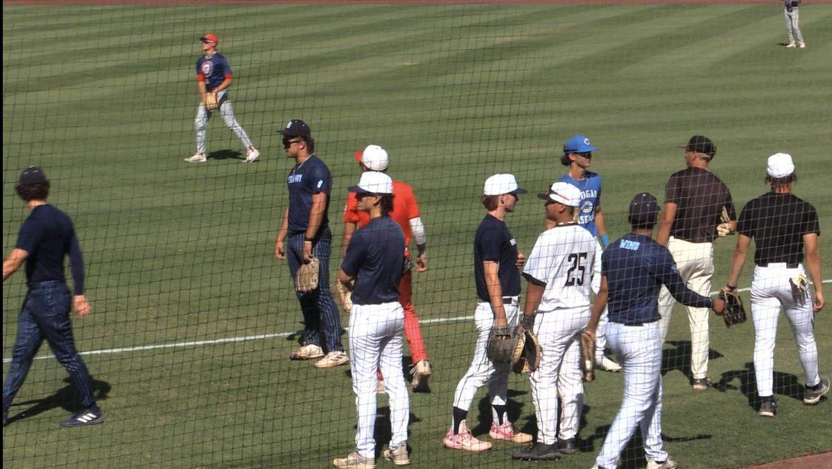 Pregame of the 57th City/County All-Star baseball game in Fresno, California on Sunday, June 2, 2024.