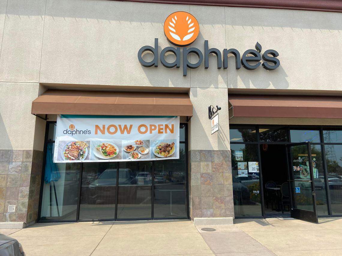 Daphne’s, a Greek quick-service restaurant, has opened in the Marketplace at El Paseo.