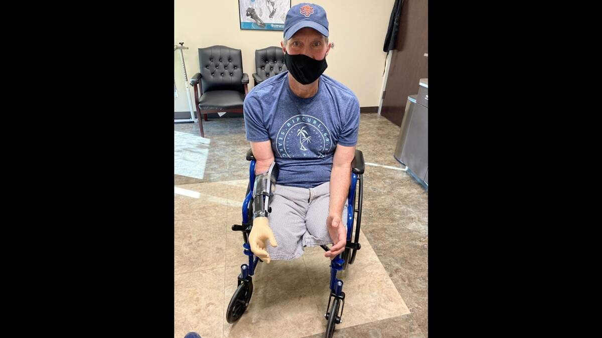 Keith Rickelman is suing St. Agnes Medical Center for medical malpractice after he went in for a heart procedure that resulted in three of his limbs being amputated