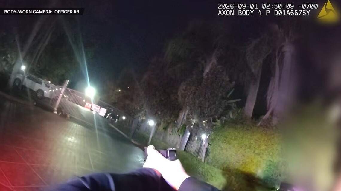 Video captures Fresno police chase and shootout with man officials say used ‘ghost gun’
