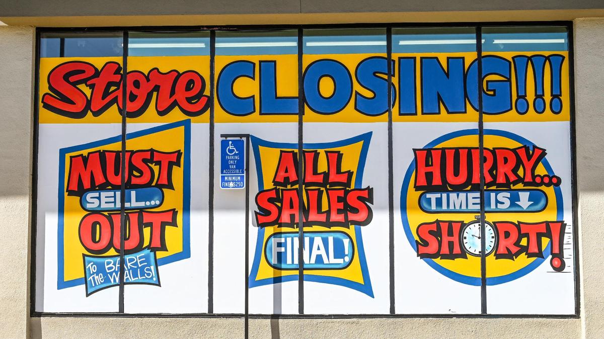 The Oak & Sofa Liquidators furniture store on Blackstone Avenue near Bullard is closing.