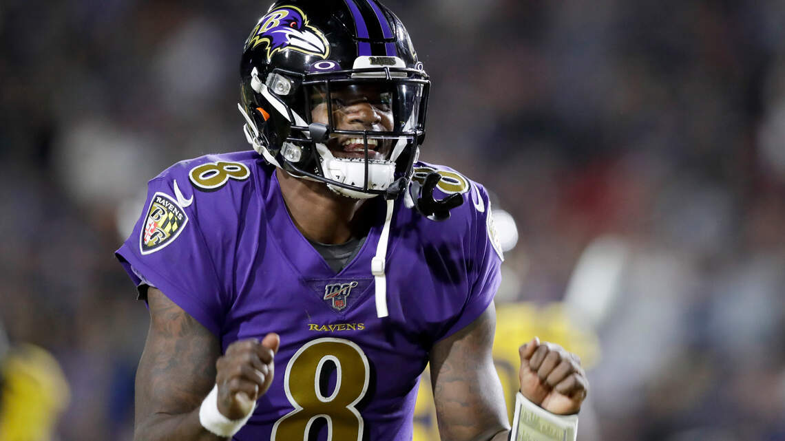 Ravens’ QB numbers fading, but that’s on offense more than Lamar Jackson