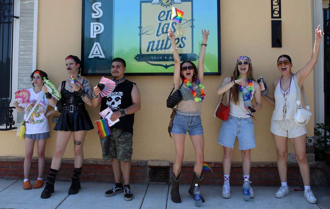 The 35th Pride Parade in the Tower District on June 7, 2025 drew 16,000 spectators, according to organizers.