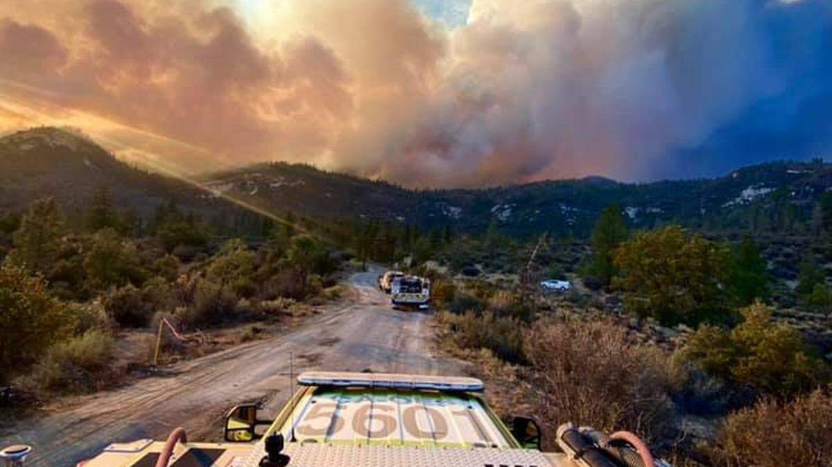 The Windy Fire, occurring in the South Valley about 25 miles east of Porterville, prompted evacuation orders following nine days of burning and zero containment.