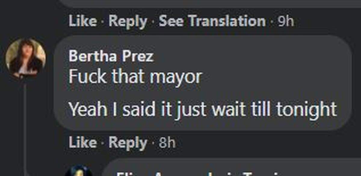 Merced City Councilmember Bertha Perez wrote “F--- that mayor” on a Facebook post describing the confrontation between Atwater Mayor Paul Creighton and a street vendor on Saturday, April 24, 2021.