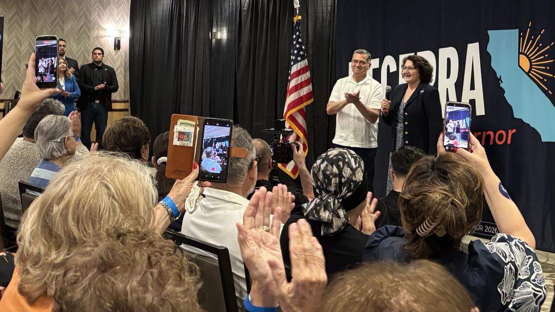 CA governor candidate Becerra compares Fresno to Disneyland during campaign rally