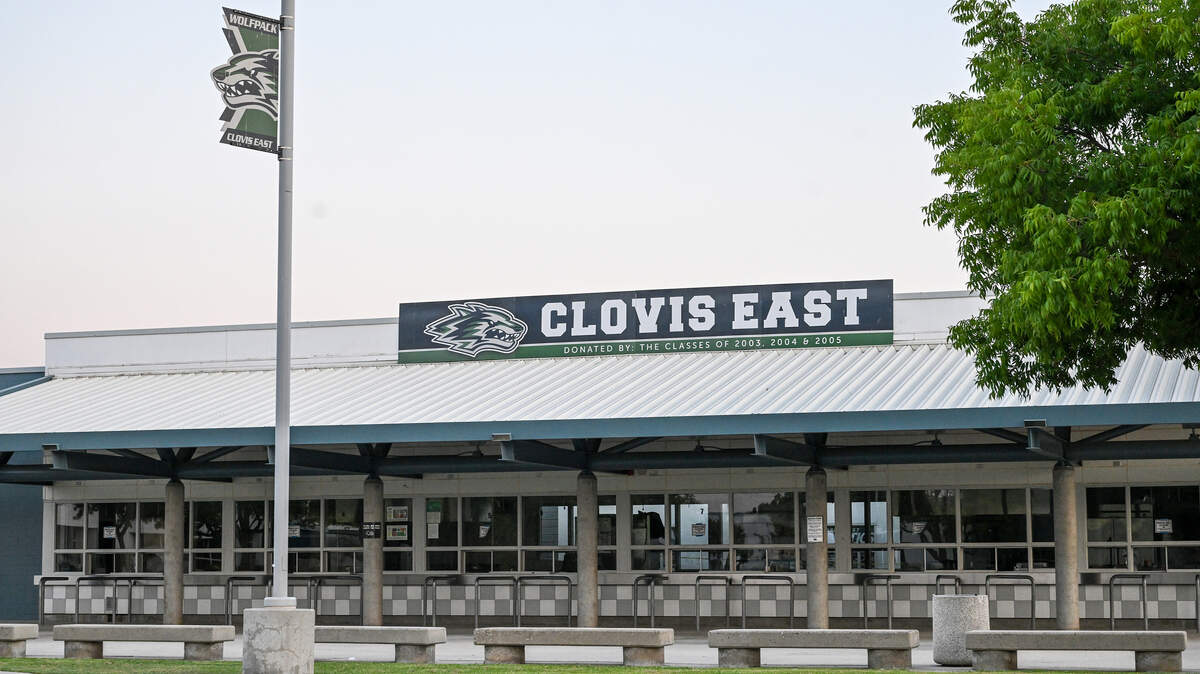 Clovis East High School in the Clovis Unified School District photographed on Friday, Sept. 5, 2025.