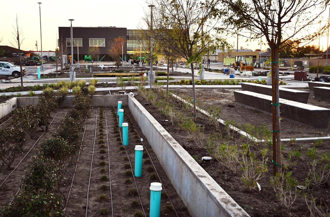 West Hills Community College’s North District campus in Firebaugh is undergoing new construction, seen Thursday, March 10, 2022.
