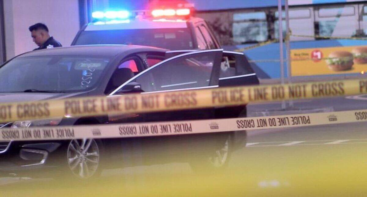 A person was shot at Shaw and Brawley in Fresno, California on Monday, July 31, 2023. Moments later, a crash occurred at Brawley and Weber avenues that killed a person injured others.