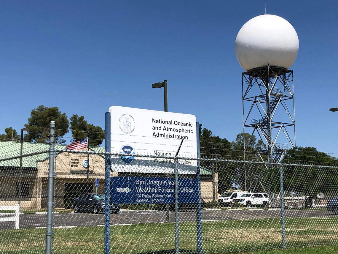 Installations of The National Weather Service in Hanford on Sunday, June 25, 2023.