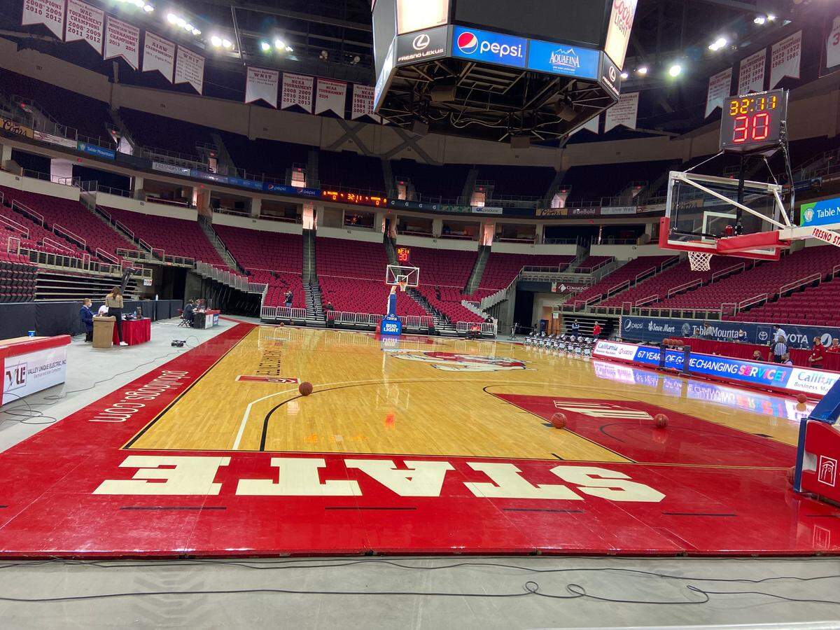 Fresno State has played its basketball and women’s basketball games at the Save Mart Center since 2003 and its women’s volleyball games there since 2006.