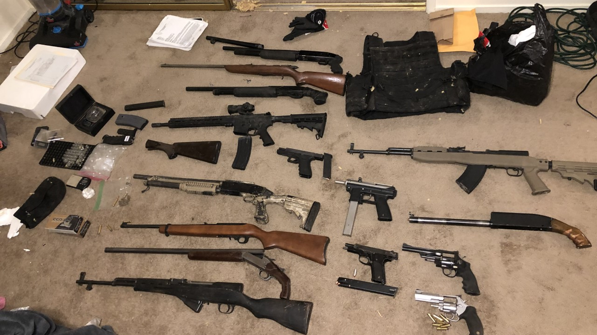 Esteban Diaz, 32, was shot and killed inside The Mecca bar in Porterville Wednesday night. Police made several arrests in connection with the homicide and seized 17 firearms, drugs, ammunition, ski masks, ballistic vests and gloves.