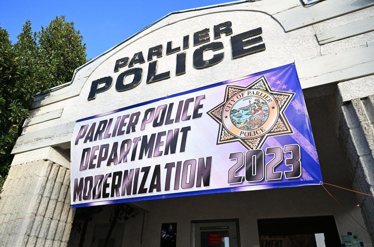 The Parlier police station, photographed Thursday, Dec 19, 2024 in Parlier.