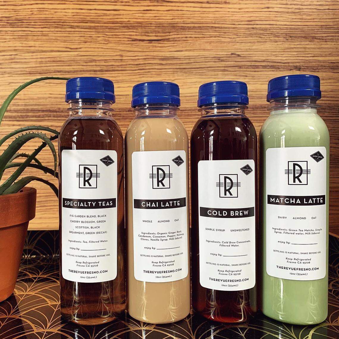 The Revue closed March 19 but has reopened for takeout orders for several of its drinks: Mexican mochas and whiskey-caramel lattes, along with bottled matcha lattes and specialty teas.