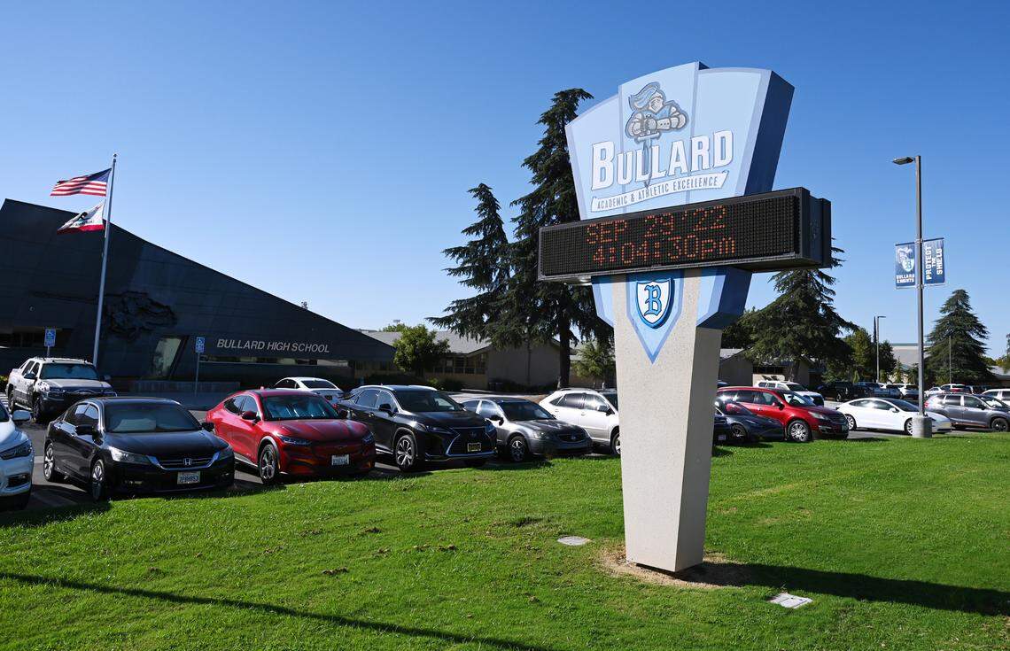 Bullard High School, shown Thursday, Sept. 29, 2022 in Fresno.