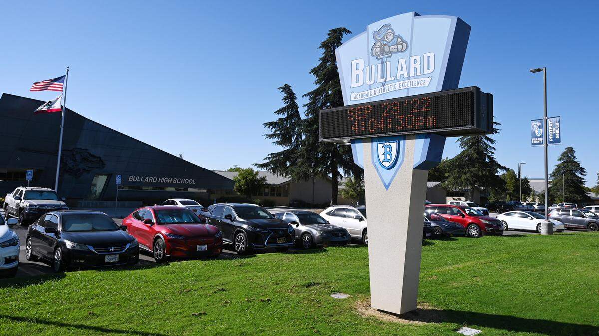 Bullard High School, shown Thursday, Sept. 29, 2022 in Fresno.