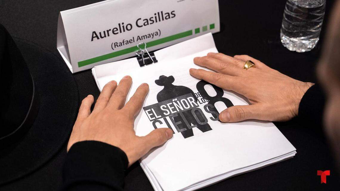 Una de las primeras lectura de guión de la exitosa serie ‘El Señor de los Cielos’ por Telemundo.