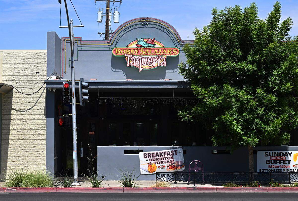 Bobby Salazar’s Taqueria in the Tower District, photographed Tuesday, Aug. 26, 2025 in Fresno.