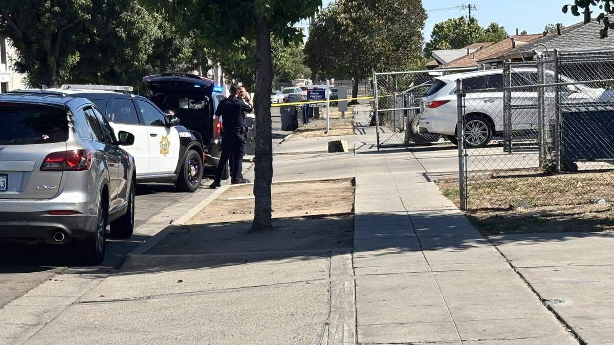 A shooting investigation is underway after a man was shot in the chest near McKinley and West Avenues in Fresno, California on Sunday, May 31, 2026.