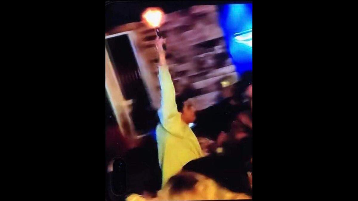 Merced police say this individual opened fire Saturday night inside the Hangar BBQ.