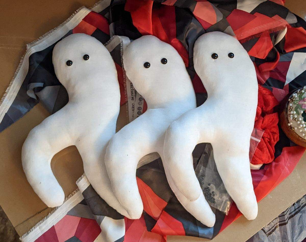 Vanessa Waliko, a big fan of paranormal activity, makes Fresno Nightcrawler plushy toys and it’s drawn much interest on social media.