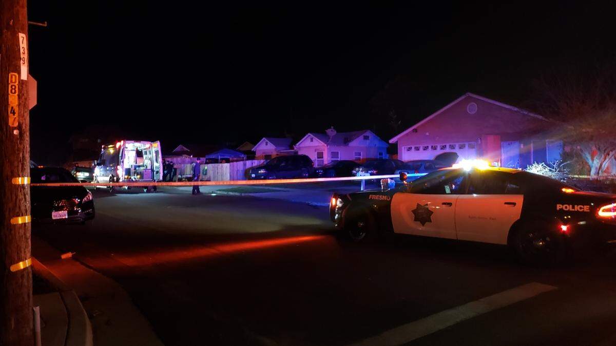 A man was shot Thursday night in southwest Fresno, about a half-mile west of Edison High. Officers arrived around 9:15 p.m. at the scene near Atchison and Plumas streets, where they performed CPR on the victim in the middle of the road.