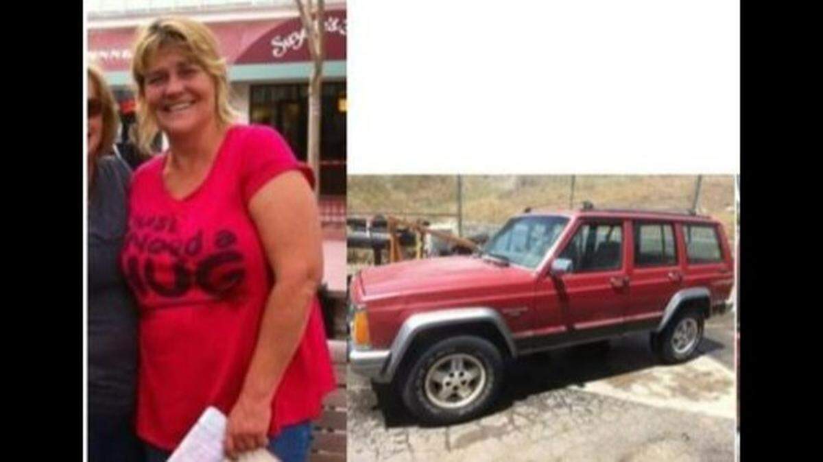 Wendy Lee Pullins, a 57-year-old Ahwahnee woman, last spoke to her family June 15. She was last known to be driving this Jeep Cherokee when she vanished in Mariposa County.