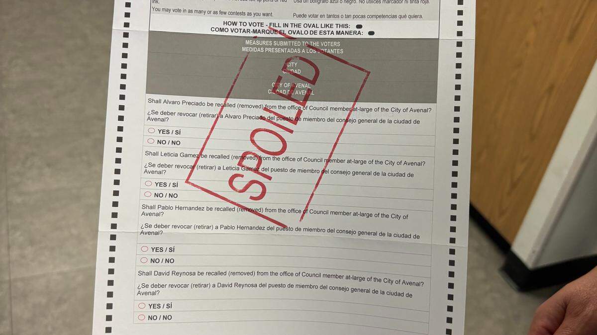 Avenal’s effort to halt the recall of four council members was denied on April 23 by a Hanford judge, keeping ballots and voting active while the city’s lawsuit continues. The city filed an appeal with the the Fifth District Court of Appeal in Fresno.