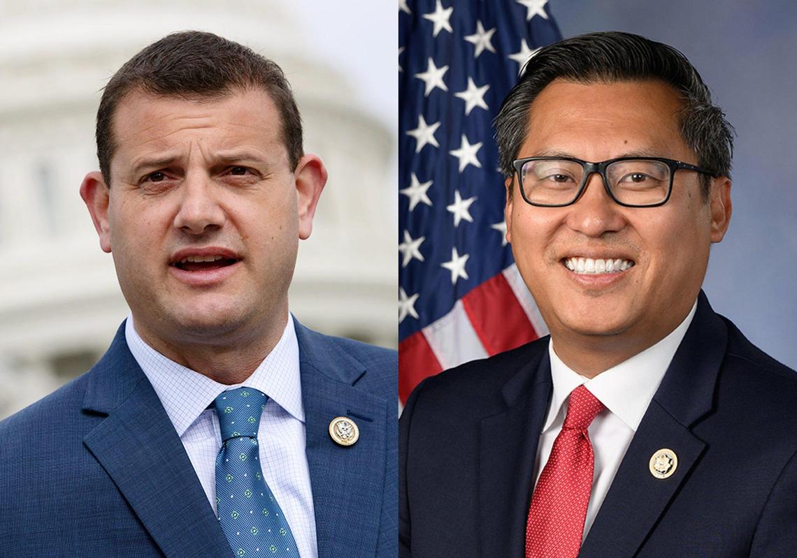 Congressional Republicans David Valadao, left, and Vince Fong, right, also voted for the “Big, Beautiful Bill.’
