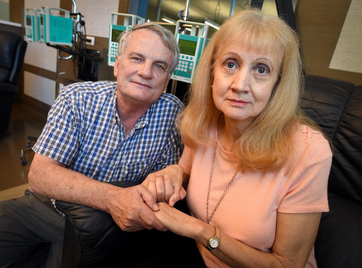 At Norma Smith’s side in her journey through cancer is husband Rod, as they not only battle the disease, but PBMs – pharmacy benefit managers – the “medical middlemen,” in trying to secure proper treatment as prescribed by her oncologist Dr. Ravi Rao.