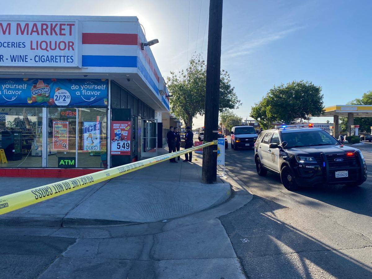 A Fresno clerk was pistol whipped in his store near Belmont Avenue and Calaveras Street on Thursday, May 19, 2022, police said.