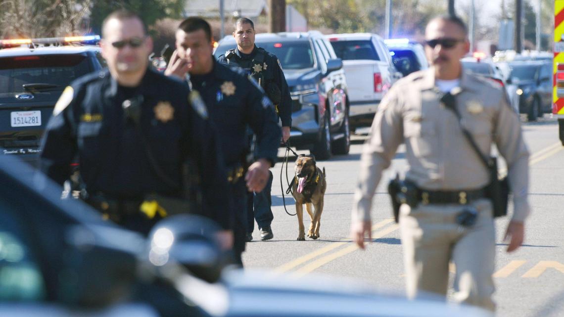 Police officer shot in Selma, person detained. Fresno-area law enforcement swarms scene