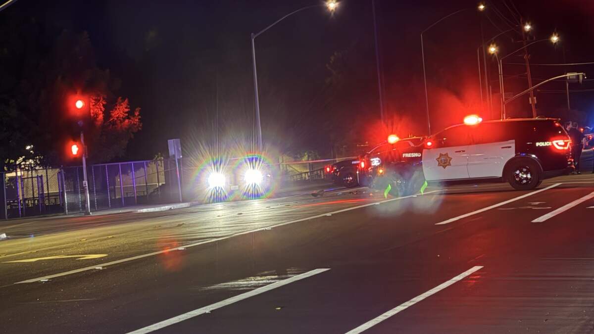 A motorcycle rider was killed in a hit-and-run crash at Dakota and Fruit Avenues in Fresno, California on Wednesday, July 2, 2026.