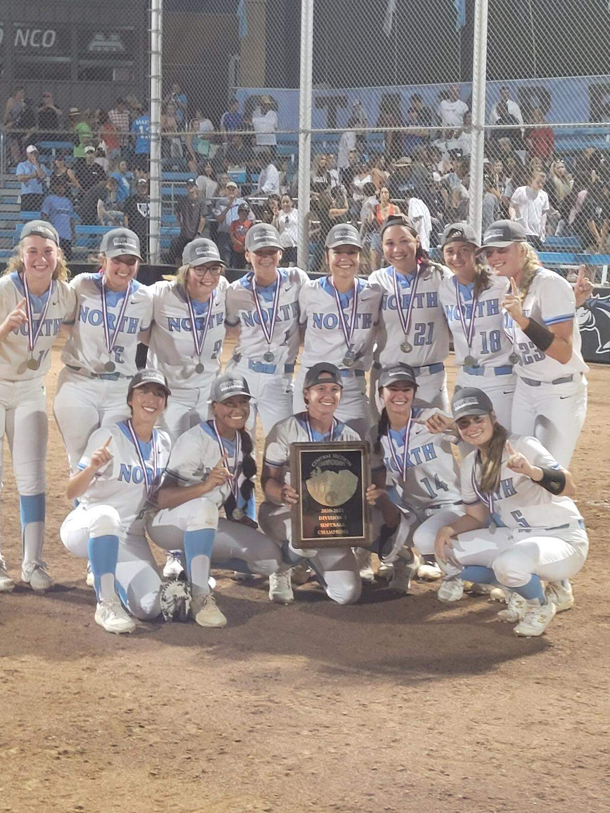 Clovis North defeated Clovis 6-3 for the Central Section Division I softball championship on Thursday, June 17, 2021.