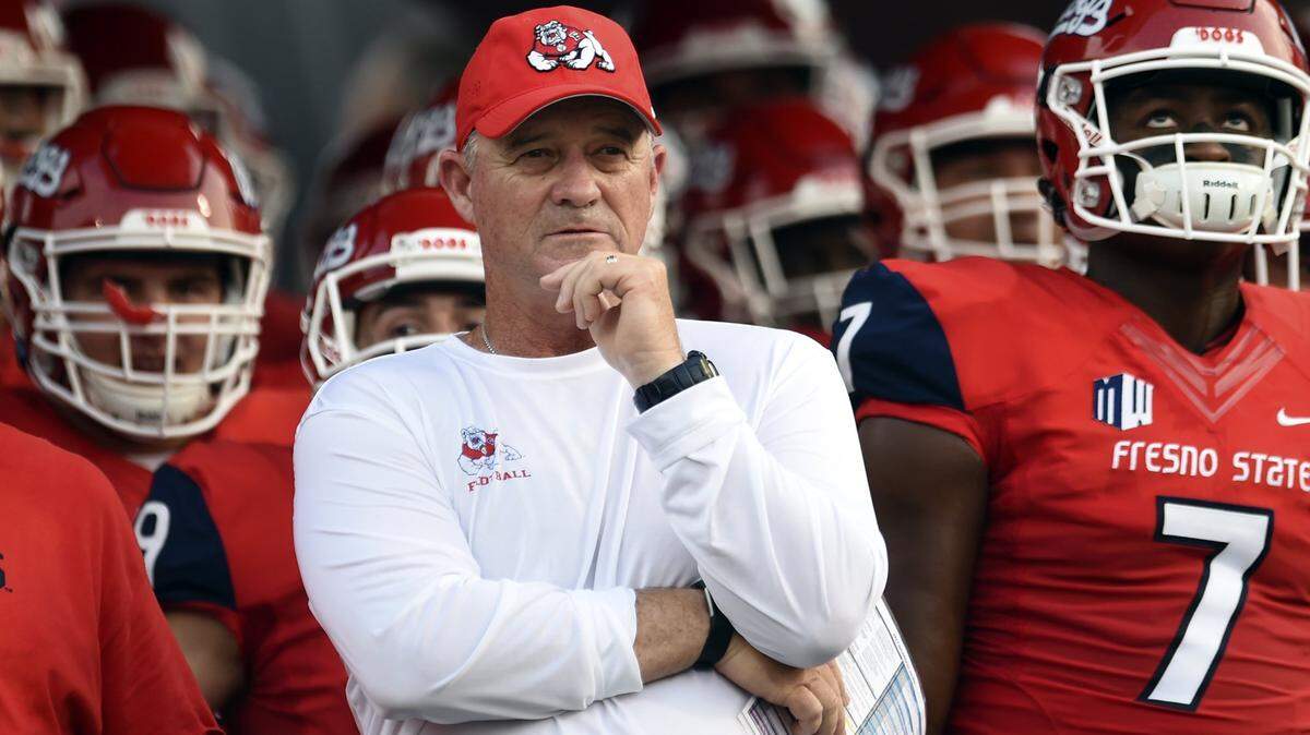 Former Fresno State coach Jeff Tedford has a 108-71 career record, including 26-14 and one Mountain West Conference championship at his alma mater.