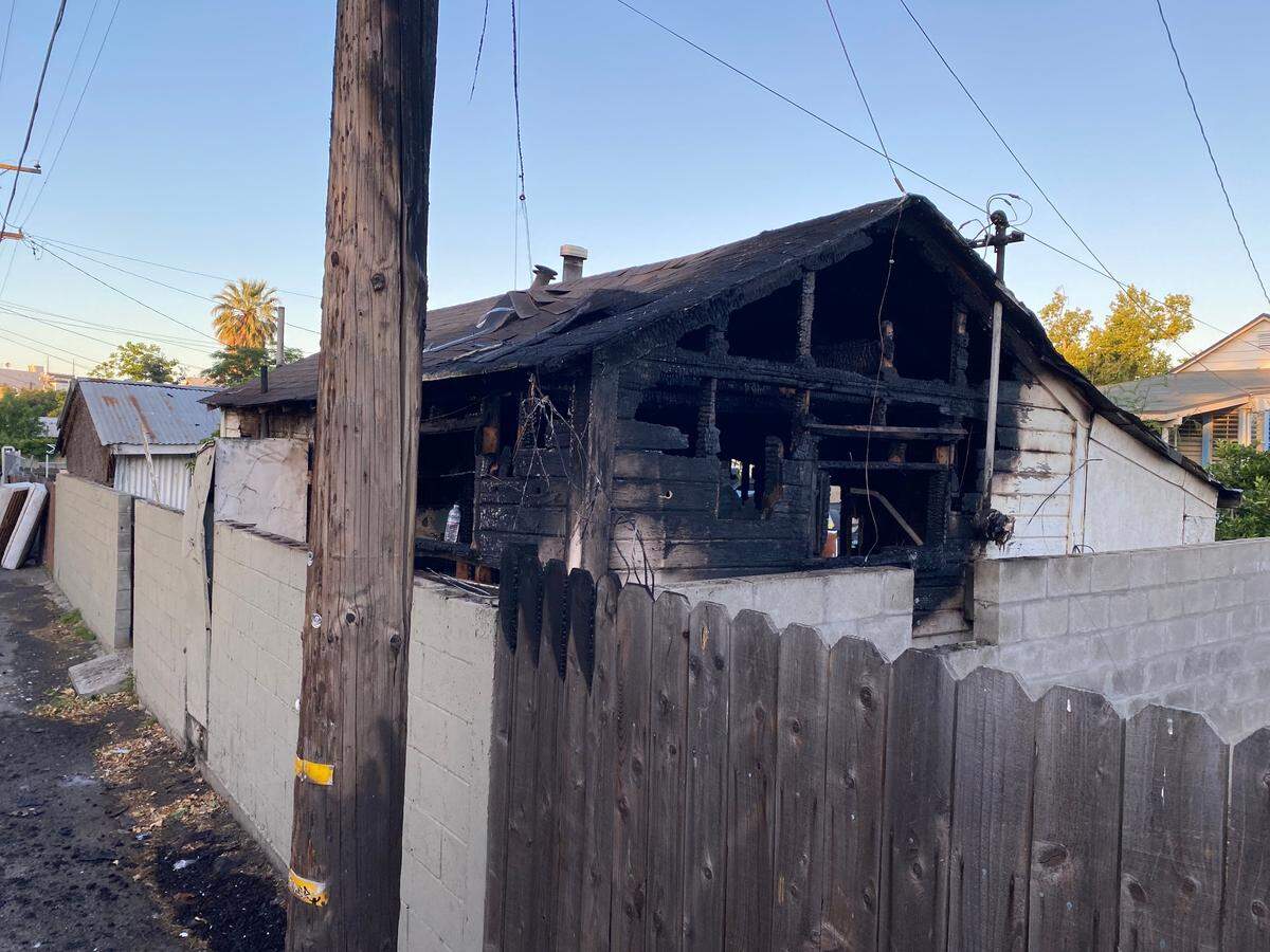 A person died in a house fire Tuesday, May 17, 2022, in central Fresno, according to Fresno Fire Department.