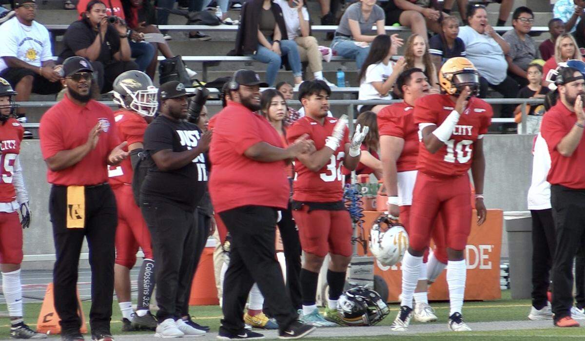 The 69th City/County All-Star football game played at McLane Stadium in Fresno, California on Friday, June 16, 2023. The County won 19-14.
