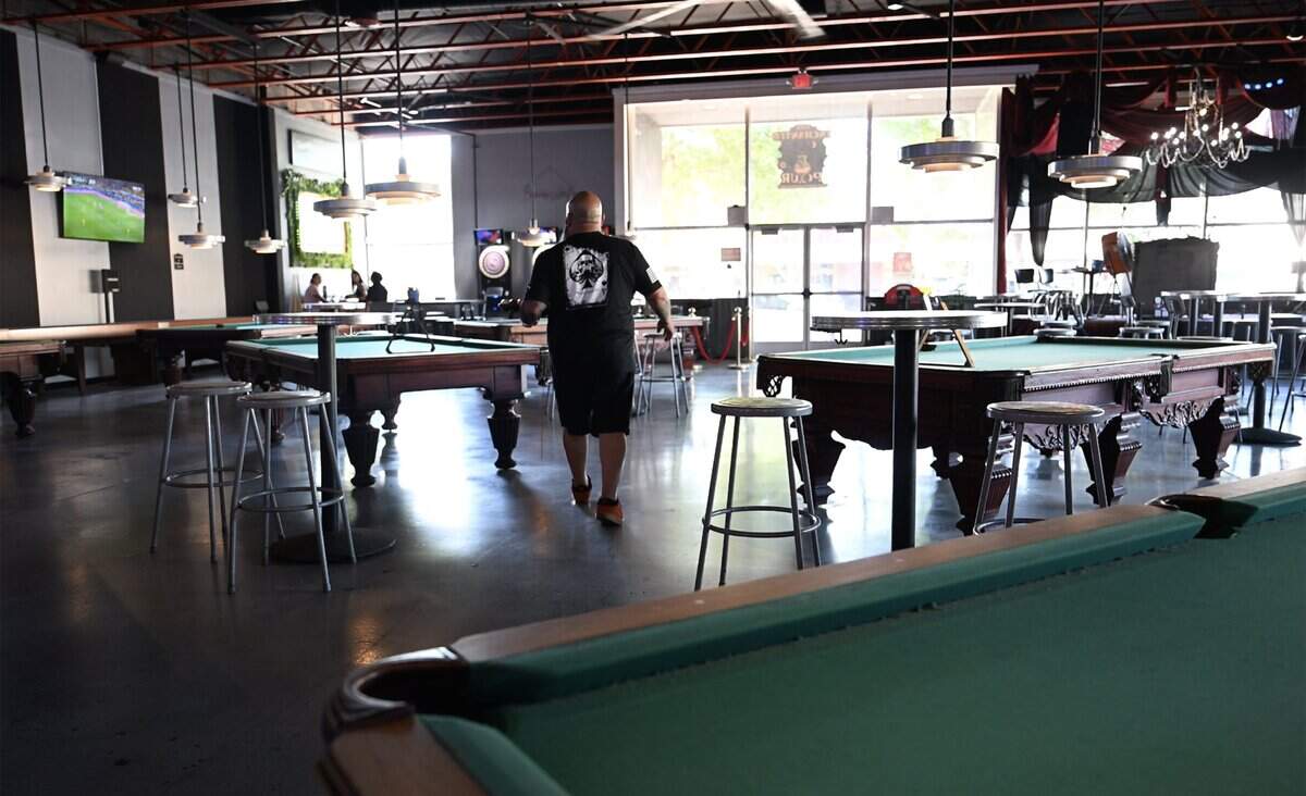 The Enchanted Pour, opened by Lisa Tackett, takes over in the former Detention Billiards location on Olive Avenue in the Tower District, photographed Thursday, June 25, 2026 in Fresno.
