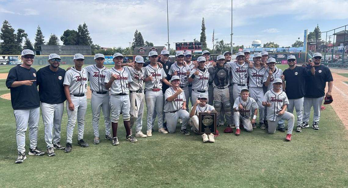 Torres defeated Mendota 10-6 in a Central Section Division VI baseball game at Valley Strong Ballpark in Visalia on Saturday, May 31, 2025.