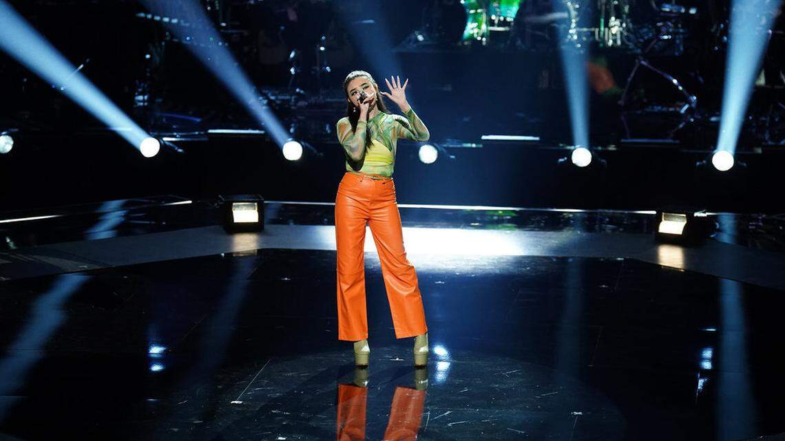 THE VOICE -- “The Knockouts Part 3” Episode 2215 -- Pictured: Alyssa Witrado -- (Photo by: Elizabeth Morris/NBC)